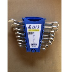 Набор ключей гаечных комбинированных ВИЗ-8к-а (8,10,12,13,14,15,17,19) на держателе ХШ Набор ключей гаечных комбинированных ВИЗ-8к-а (8,10,12,13,14,15,17,19) на держателе ХШ