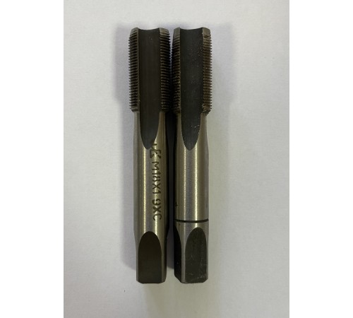 Метчик ручной 18х1,0мм комплект из 2шт Метчик ручной 18х1,0мм комплект из 2шт