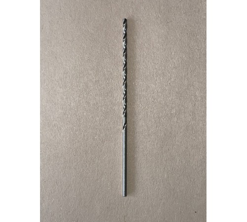 Сверло 2,5мм Ц/Х длинная серия Р6М5 А1 Сверло 2,5мм Ц/Х длинная серия Р6М5 А1