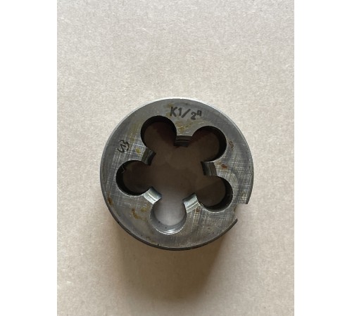 Плашка К 1/2'' для дюймовой конической резьбы Плашка К 1/2'' для дюймовой конической резьбы