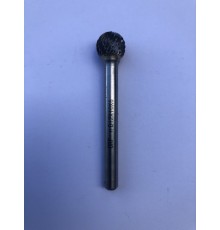 Борфреза сферическая D 12х10х6х65мм d BK8
