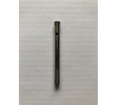 Свердло 5,0мм з алмазним гальванічним напиленням Свердло 5,0мм з алмазним гальванічним напиленням