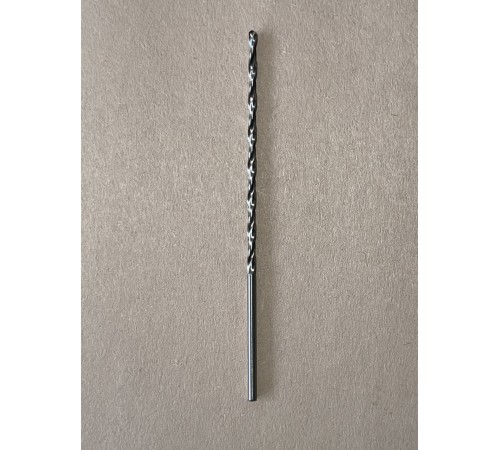 Сверло 2,0мм Ц/Х длинная серия Р6М5 А1 Сверло 2,0мм Ц/Х длинная серия Р6М5 А1