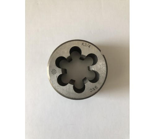 Плашка К 3/4' для дюймовой конической резьбы Плашка К 3/4' для дюймовой конической резьбы