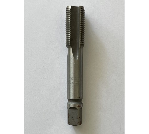 Метчик М/Р 22х2,0мм для глухих отверстий левый Метчик М/Р 22х2,0мм для глухих отверстий левый