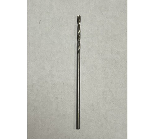 Сверло 1,2мм Ц/Х длинная серия Р6М5 А1 Сверло 1,2мм Ц/Х длинная серия Р6М5 А1