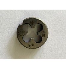 Плашка М 10x0,5мм для метрической резьбы 9ХС