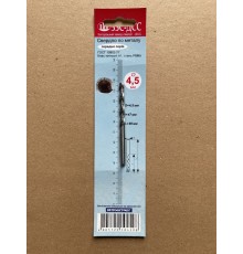 Сверло 4,5мм Ц/Х средняя серия Р6М5 А1 в блистере Сверло 4,5мм Ц/Х средняя серия Р6М5 А1 в блистере