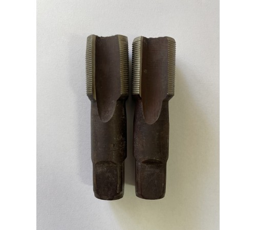 Метчик ручной 27х1,0мм комплект из 2шт Метчик ручной 27х1,0мм комплект из 2шт