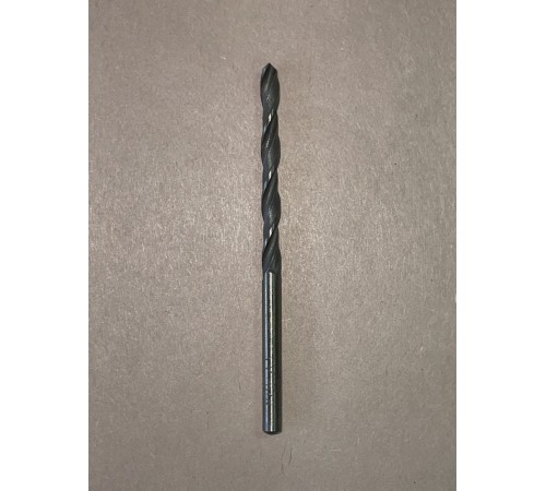 Сверло 3,7мм Ц/Х средняя серия Р6М5 В Сверло 3,7мм Ц/Х средняя серия Р6М5 В