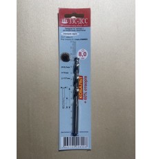 Сверло 8,0мм Ц/Х средняя серия Р6М5К5 А1 в блистере