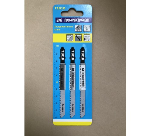 Пилочка 75х2,5мм для электрического лобзика прямой чистий рез дерева ламіната пластика Т101В (3 шт) Пилочка 75х2,5мм для электрического лобзика прямой чистий рез дерева ламіната пластика Т101В (3 шт)